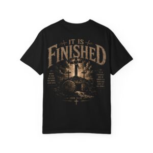 Christian 'It Is Finished' Cross T-Shirt