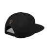 Snapback Hat - Embroidered 'SAVAGE' Gold Leopard Logo Streetwear Cap