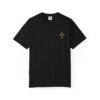 Faith Over Fear Lion T-Shirt — "Faith Over Fear" Christian Lion Tee (Proverbs 28:1)