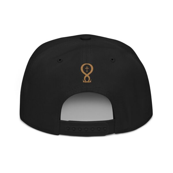 Snapback Hat - Embroidered 'SAVAGE' Gold Leopard Logo Streetwear Cap