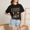 Lions Not Sheep T-Shirt - Bold Lion Graphic Tee for Leaders & Rebels