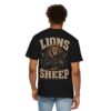 Lions Not Sheep T-Shirt - Vintage Lion Cross Graphic