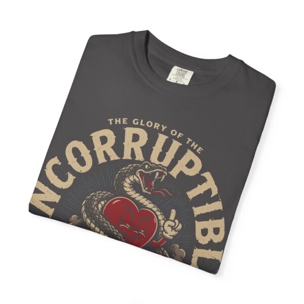 734464563614971017_2048.jpeg Incorruptible God T-Shirt - Faith Vintage Graphic Tee (Romans 1:23)
