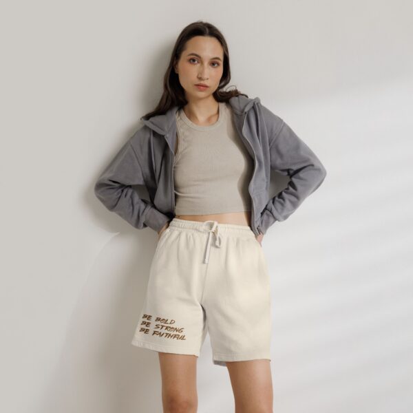 Be Bold Be Strong Be Faithful Fleece Sweat Shorts