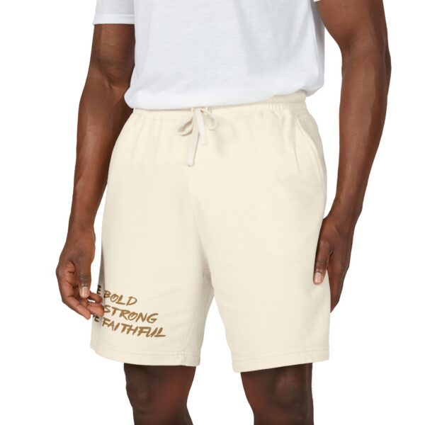 Be Bold Be Strong Be Faithful Fleece Sweat Shorts