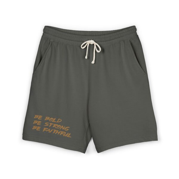 Be Bold Be Strong Be Faithful Fleece Sweat Shorts